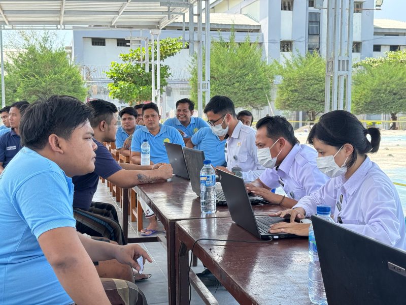Skrining Gejala TBC di Lapas Narkotika Pamekasan, 117 Warga Binaan Diperiksa