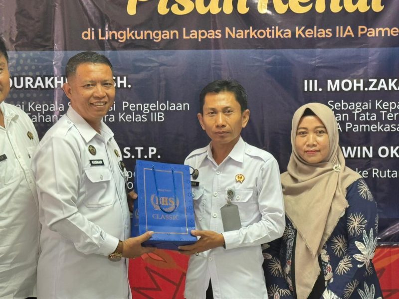 Pisah Kenal di Lapas Narkotika Pamekasan, Momen Haru dan Semangat Kebersamaan